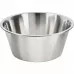 Kitchen bowl, steel, satin finish, ø 400 mm, v 16.5 l, Stalgast, 081401