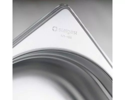 stainless steel GN 1/3 40 STANDARD Nerūsējošais tērauds gn 1/3 40 standarts, Stalgast, 113040