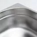 Stainless steel gn 2/3 200 standard, Stalgast, 115200