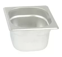 Stainless steel gn 1/6 100 standard, Stalgast, 116100