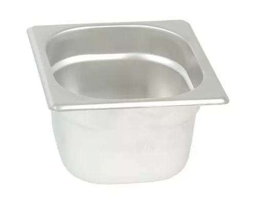 stainless steel GN 1/6 100 STANDARD Nerūsējošais tērauds gn 1/6 100 standarts, Stalgast, 116100