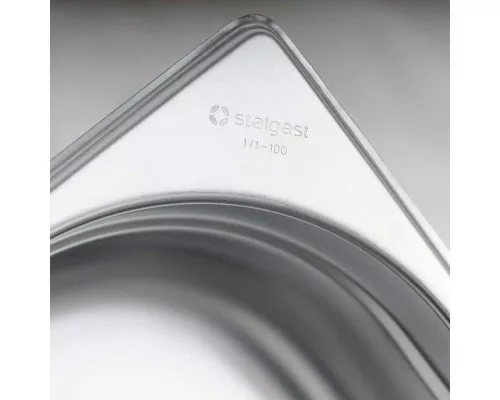 stainless steel GN 1/6 200 STANDARD Nerūsējošais tērauds gn 1/6 200 standarts, Stalgast, 116200