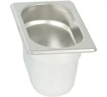 Stainless steel gn 1/9 100 standard, Stalgast, 119100