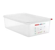 Gn 1/1 150 plypropylene with hermetic lid, Stalgast, 161155