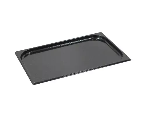 steel container, non-sticking, black, GN 1/1 H 20 mm Steel container, non-sticking, black, gn 1/1 h 20 mm, Stalgast, 191021