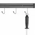 Magnetic strip with hooks, l 450 mm, Stalgast, 248458