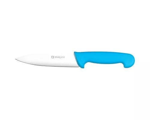 nóż uniwersalny, HACCP, niebieski, L 150 mm Virtuves nazis 15 cm zils, Stalgast, 281154