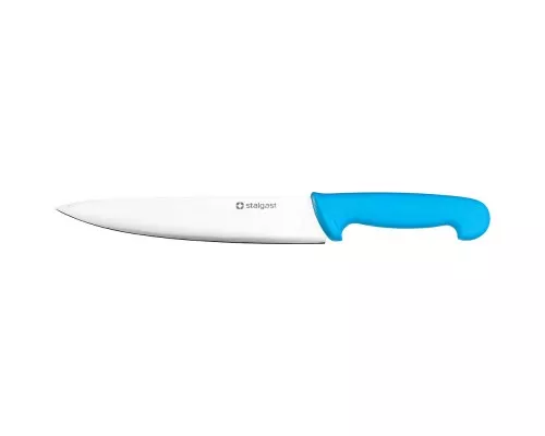 nóż kuchenny, HACCP, niebieski, L 220 mm Virtuves nazis 21 cm zils, Stalgast, 281214