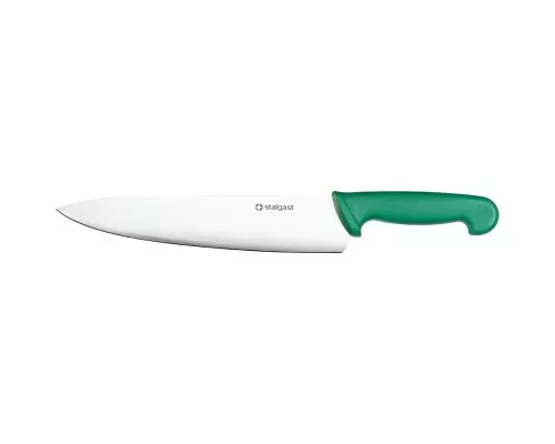 nóż kuchenny, HACCP, zielony, L 250 mm Virtuves nazis 25 cm zaļš, Stalgast, 281252