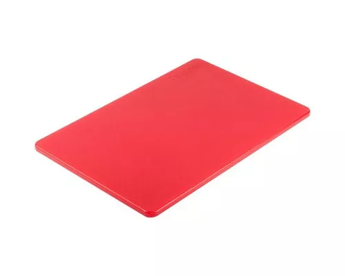 deska do krojenia 450x300 mm czerwona Sarkans polietilēna griešanas dēlis 45x30 cm, Stalgast, 341451