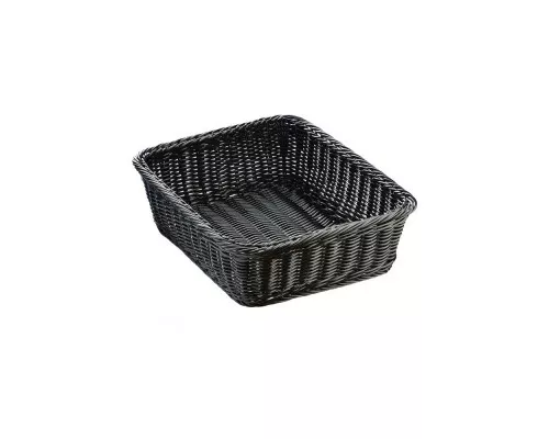 polipropylene bread basket GN 1/2, black Polipropylene bread basket gn 1/2, black, Stalgast, 361612