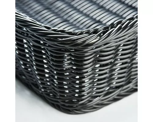 polipropylene bread basket GN 1/2, black Polipropylene bread basket gn 1/2, black, Stalgast, 361612