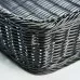 Polipropylene bread basket gn 1/2, black, Stalgast, 361612