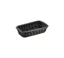 Polipropylene bread basket gn 1/4, black, Stalgast, 361614