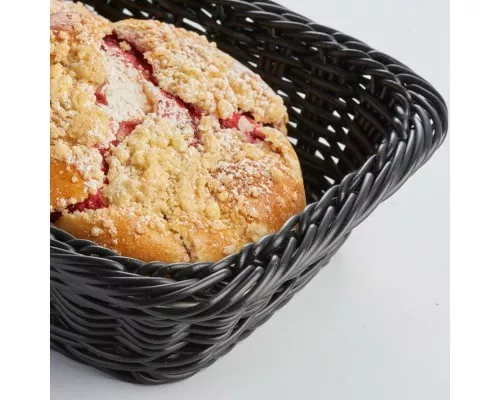 polipropylene bread basket GN 1/4, black Polipropylene bread basket gn 1/4, black, Stalgast, 361614