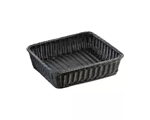 polipropylene bread basket GN 2/3, black Polipropilēna maizes grozs gn 2/3, melns, Stalgast, 361623