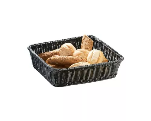 polipropylene bread basket GN 2/3, black Polipropilēna maizes grozs gn 2/3, melns, Stalgast, 361623