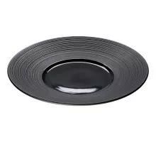Deep plate ribbed edge 305 mm, Stalgast, 396112