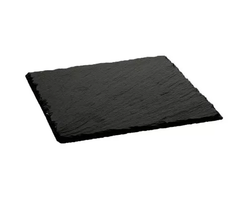 płyta do fingerfood z łupku, 300x300 mm Pirkstu pārtikas šīfera paplāte 300x300 mm, Stalgast, 399103
