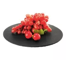 Finger food rotating slate tray d 300 mm, Stalgast, 399118