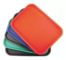 Fast food tray, brown, 350x450 mm, Stalgast, 413356