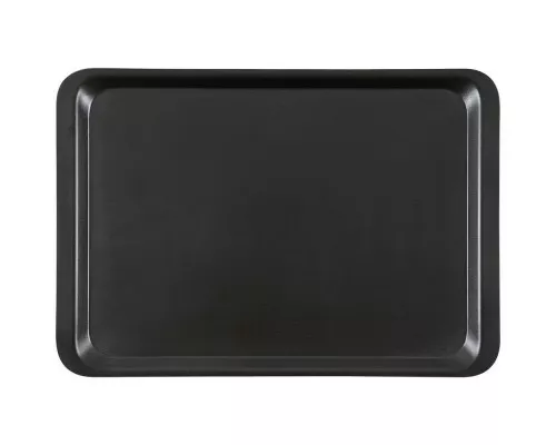 laminated tray, black, matt, 530x370 mm Laminēta paplāte, melna, matēta, 530x370 mm, Stalgast, 414373