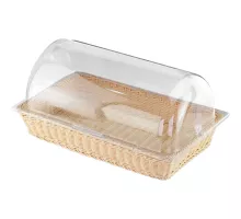 Bread basket with lid, rolltop, gn 1/1