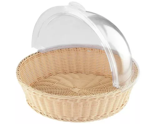 bread basket with a lid, rolltop Maizes grozs ar vāku, rolltop, Stalgast, 419202