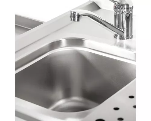 table for coffee machine with drainer and sink Table for coffee machine with drainer and sink, Stalgast, 486710