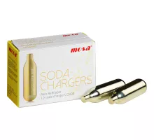 Cartridges for siphon for soda water, 10 pcs