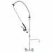 Kit shower pipe in the middle with long brass connection, Stalgast, 651542