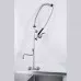 Kit shower pipe in the middle with long brass connection, Stalgast, 651542