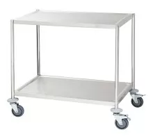 Serving trolley (2 shelves), flat, without handle, Stalgast, 661050