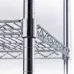 Стеллаж для хранения хромированный 4 полки, складной , 1200x450x1800mm, Stalgast, 680123
