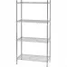 Стеллаж для хранения хромированный 4 полки 910x610x1800mm, Stalgast, 681092