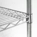 Стеллаж для хранения хромированный 4 полки 910x610x1800mm, Stalgast, 681092