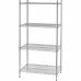 Chromed steel, 4-tier storage shelving unit, 908x610x1800 mm, Stalgast, 681093