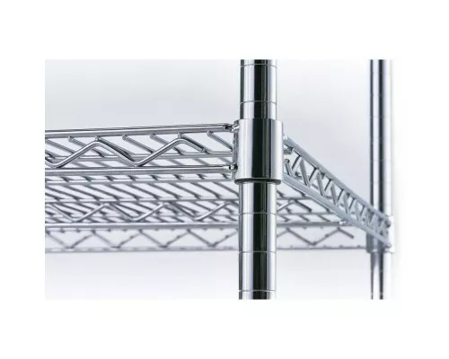 regał chromowany, 4 półki, składany, 1213x610x1800 mm Hromēts tērauds, 4 līmeņu uzglabāšanas plaukts, 1213x610x1800 mm, Stalgast, 681123