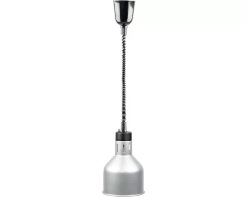 lampa do podgrzewania potraw wisząca, srebrna, P 0.25 kW, U 230 V Piekarināma ēdiena sildīšanas lampa (sudraba), Stalgast, 692600