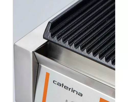 contact grill, single, ribbed P 1.8 kW Contact grill, single, ribbed p 1.8 kw, Stalgast, 742018