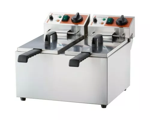 frytownica podwójna, V 2x5 l, P 4 KW Cepeškrāsns, dubultā, v 2x5 l, p 4 kw, Stalgast, 746068