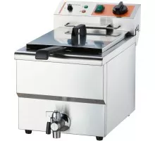 Viena fritieris ar krānu, v 8 l, p 3 kw, Stalgast, 746096