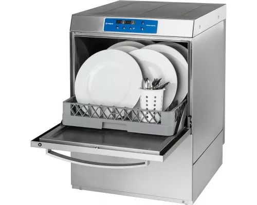 zmywarko wyparzarka, uniwersalna, Power Digital, dozownik płynu myjącego, P 6.65 kW, U 400 V Power digital trauku mazgājamā mašīna ar mazgāšanas šķidruma dozatoru, Stalgast, 801555