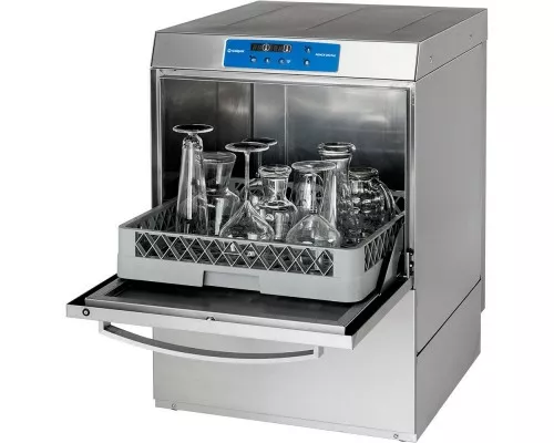 zmywarko wyparzarka, uniwersalna, Power Digital, dozownik płynu myjącego, P 6.65 kW, U 400 V Power digital trauku mazgājamā mašīna ar mazgāšanas šķidruma dozatoru, Stalgast, 801555