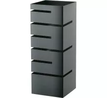 Bufetes kolonna, melna, taisna, zema, Stalgast, 815621