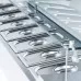 Refrigerated prep/servery topper with straight glass with straight glass 7xgn 1/4 1600x335x435 mm, Stalgast, 844741