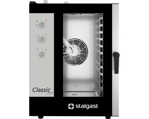 piec konwekcyjno-parowy, STALGAST ClassicCook, manualny, gazowy, 11xGN1/1, P 20 kW Konvekcijas krāsns, stalgast classiccook, manuāla, gāzes, 11xgn1 / 1, p 20 kw, Stalgast, 9100050
