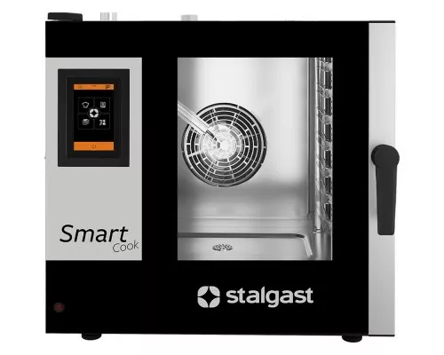 piec konwekcyjno-parowy, STALGAST SmartCook, dotykowy, gazowy, 7xGN2/1, P 20 kW Konvekcijas krāsns, stalgast smartcook, skārienekrāns, gāze, 7xgn2 / 1, p 20 kw, Stalgast, 9100054