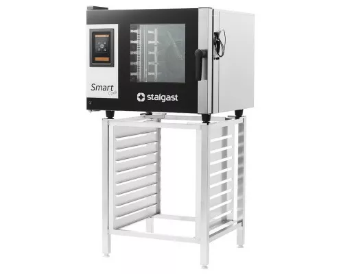 piec konwekcyjno-parowy, STALGAST SmartCook, dotykowy, gazowy, 7xGN2/1, P 20 kW Konvekcijas krāsns, stalgast smartcook, skārienekrāns, gāze, 7xgn2 / 1, p 20 kw, Stalgast, 9100054