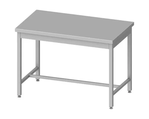 stół centralny bez półki 600x600x850 mm skręcany Centrālais galds bez plaukta 600x600x850 mm, montāžai, Stalgast, 950086060